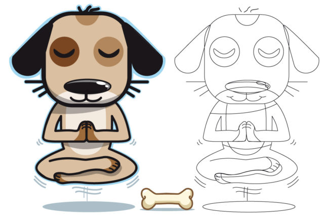 tutoriel d'un dessin de mascotte avec adobe illustrator