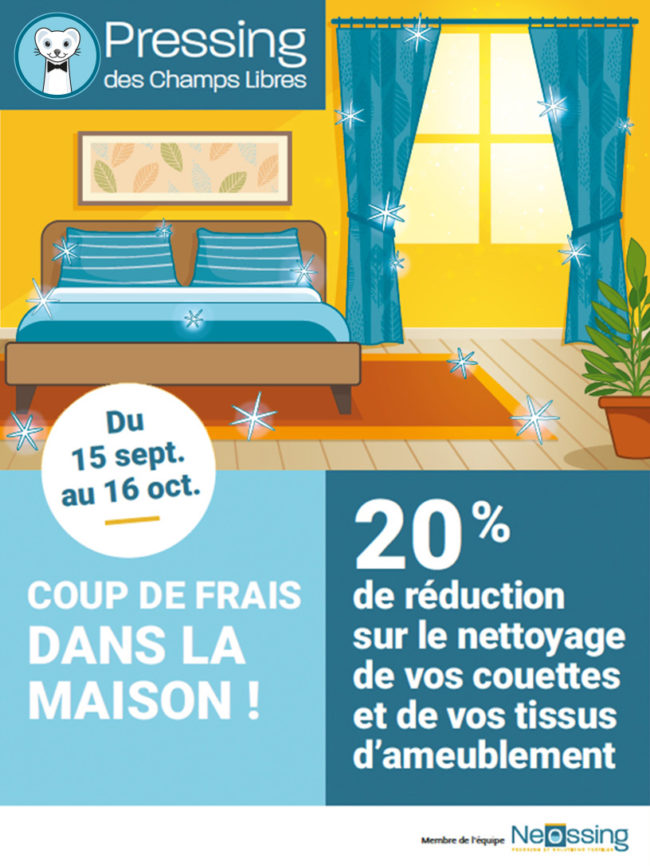 graphisme d'une plaquette avec mascotte et illustrations